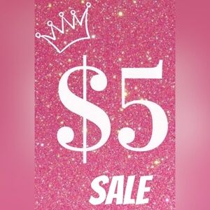💖$5 SALE! Items with 💖 emoji are part of the sale. Bundle and save!!